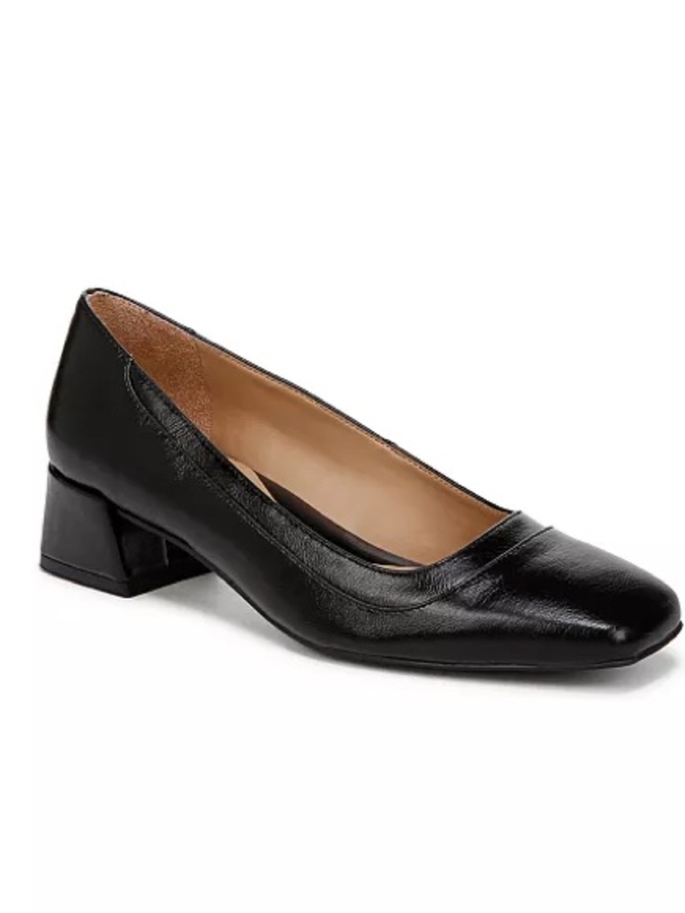 Naturalizer Women's Huntley Square Toe Block Heel Pumps- Size 9.5